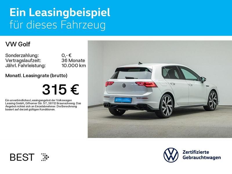 Gebraucht VW Golf VIII Style 150 PS (110 kW) 2022 Oryxweiß perlmutteffekt Limousine