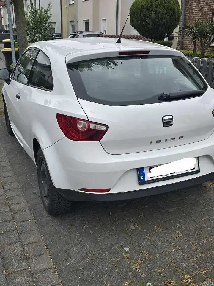 Brugt Seat Ibiza Reference 75 HK (55 kW) 2012 Hvid Hatchback