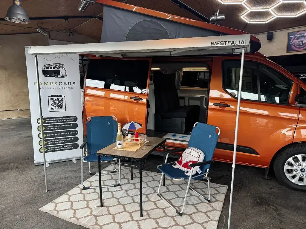 Gebraucht Ford Transit Custom Nugget 185 PS (136 kW) 2022 Orange Limousine