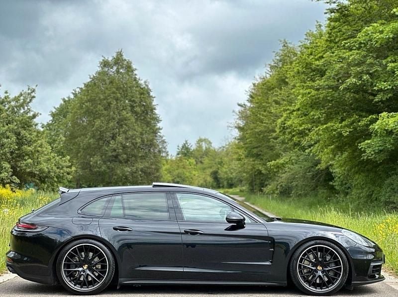 Schwarz Gebraucht 2018 Porsche Panamera 4S Sport Turismo Limousine | 59.000 € (Guter Preis) - Bild 1/4