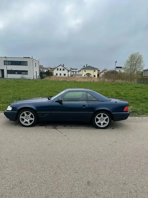 Gebraucht Mercedes SL320 231 PS (169 kW) 1995 Blau Cabrio