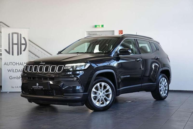 Gebraucht Jeep Compass Longitude 150 PS (110 kW) 2021 Carbon black clear coat SUV