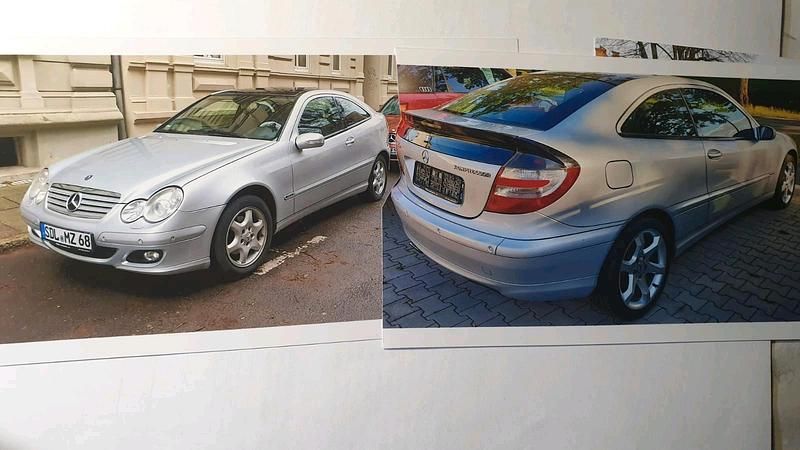 Silber Gebraucht 2005 Mercedes C180 Coupé | 5.000 € (Fairer Preis) - Bild 1/4
