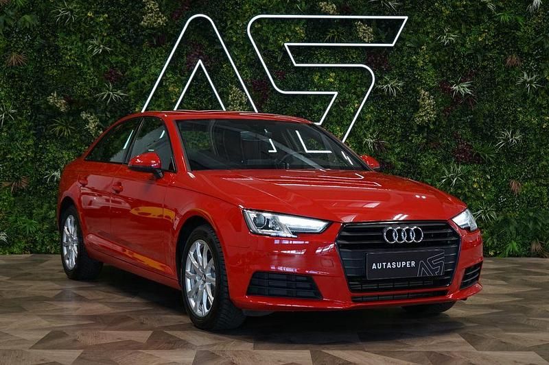 Rot Gebraucht 2018 Audi A4 Sport Limousine | 20.300 € (Superpreis) - Bild 1/3