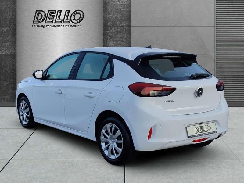 Gebraucht Opel Corsa Edition 101 PS (74 kW) 2022 Jade weiss/arktis weiss Kleinwagen