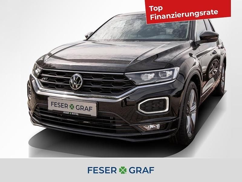 Deep black perleffekt Gebraucht 2021 VW T-Roc R-line SUV | 26.440 € (Fairer Preis) - Bild 1/4