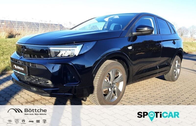 Lackierung schwarz perla nera/metallic klarlack Gebraucht 2023 Opel Grandland X GS Line SUV | 22.940 € (Superpreis) - Bild 1/4