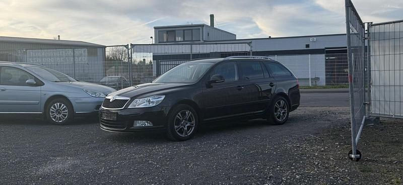 Brugt Skoda Octavia 122 HK (89 kW) 2012 Sort Stationcar