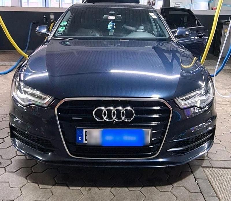 Blau Gebraucht 2014 Audi A6 S-Line Limousine | 10.900 € (Guter Preis) - Bild 1/4