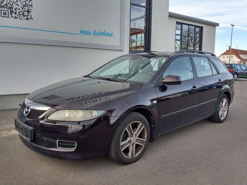 Gebraucht Mazda 6 Active 147 PS (108 kW) 2007 Violett Kombi