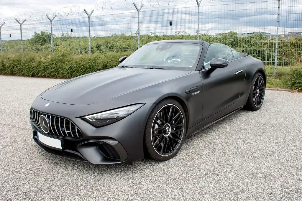 Gebraucht Mercedes SL55 AMG AMG 476 PS (350 kW) 2023 Schwarz Cabrio