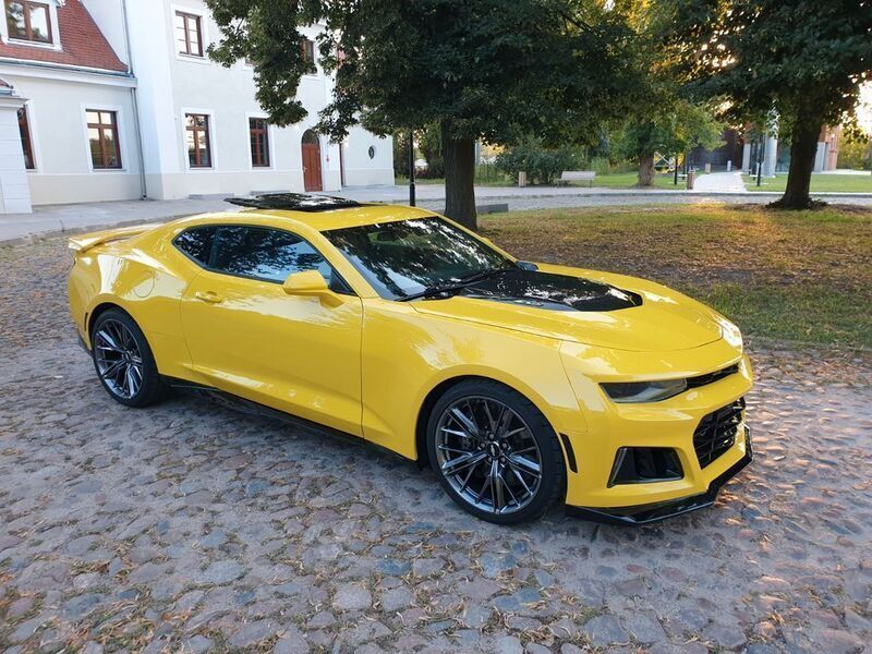 Gelb Gebraucht 2018 Chevrolet Camaro ZL1 Coupé | 79.900 € - Bild 1/4
