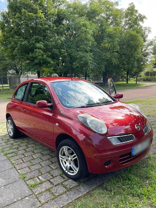 Rot Gebraucht 2008 Nissan Micra Kleinwagen | 3.200 € - Bild 1/4