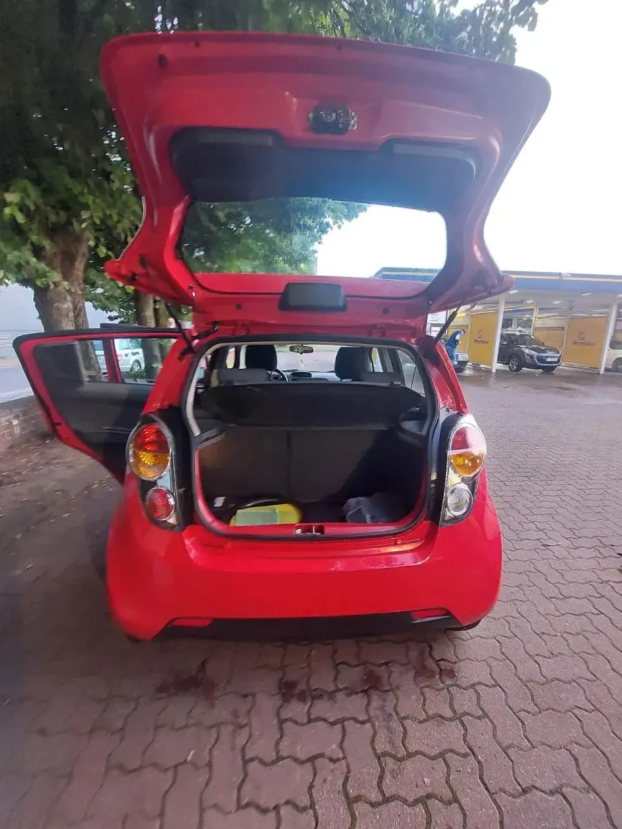 Gebraucht Chevrolet Spark 2013 Rot Kleinwagen