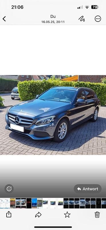 Grau Gebraucht 2015 Mercedes C220 Kombi | 9.200 € (Fairer Preis) - Bild 1/2