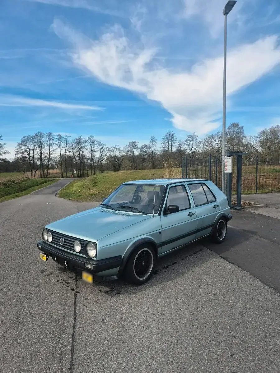 Gebraucht VW Golf II 55 PS (40 kW) 1990 Grün Kleinwagen