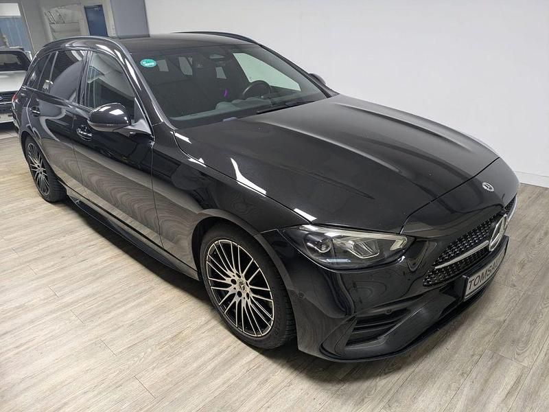 Schwarz Gebraucht 2021 Mercedes C200 AMG Limousine | 27.900 € (Guter Preis) - Bild 1/4
