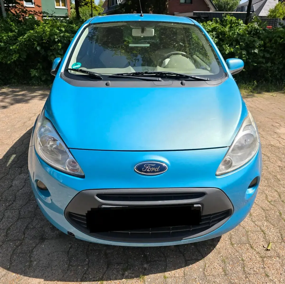 Gebraucht Ford Ka 69 PS (50 kW) 2010 Blau Kleinwagen