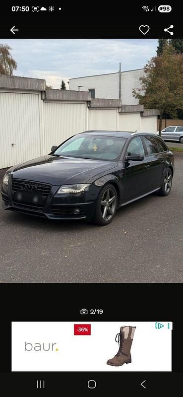 Gebraucht Audi A4 190 PS (139 kW) 2010 Schwarz Kombi