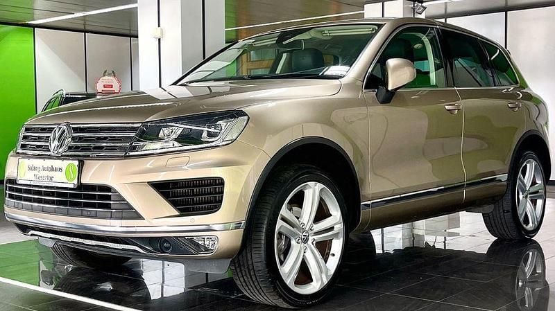 Gold Gebraucht 2015 VW Touareg R-line SUV | 23.990 € (Etwas zu teuer) - Bild 1/4