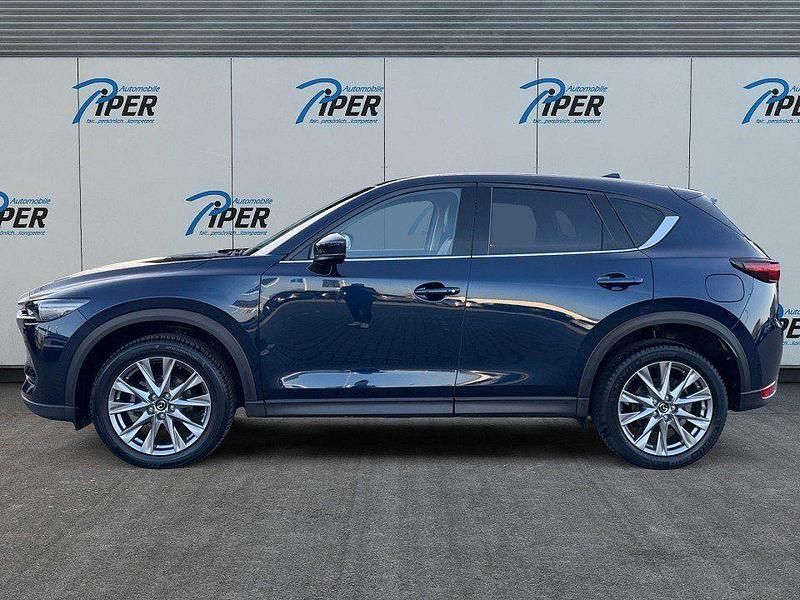 Gebraucht Mazda CX-5 194 PS (142 kW) 2020 Deep crystal blue SUV