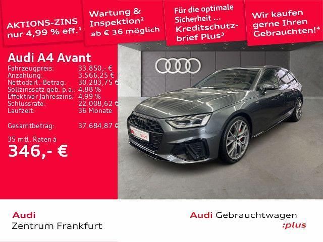 Gebraucht Audi A4 S-Line 204 PS (150 kW) 2022 Grau Kombi