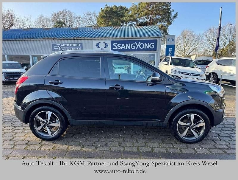 Gebraucht Ssangyong (KGM) Korando Sapphire 150 PS (110 kW) 2017 Space black mica lak SUV