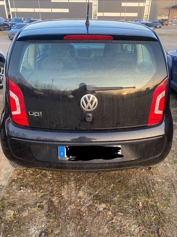 Gebraucht VW up! move up! 75 PS (55 kW) 2012 Schwarz Kleinwagen