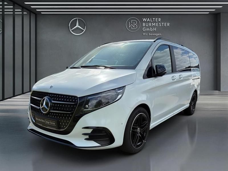 Bergkristallweiß metallic Gebraucht 2024 Mercedes V250 Avantgarde Van / Kleinbus | 83.980 € - Bild 1/4