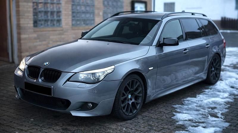 Grau Gebraucht 2007 BMW 535 M Sport Kombi | 10.590 € (Fairer Preis) - Bild 1/4