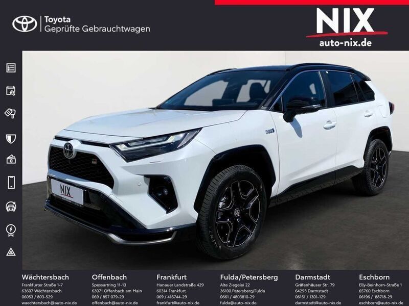 Platinumweiß (metallic) Gebraucht 2023 Toyota RAV4 Hybrid Sport SUV | 49.900 € (Etwas zu teuer) - Bild 1/4