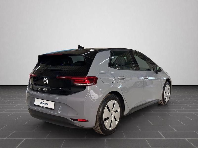Gebraucht VW ID.3 Pure 110 kW (150 PS) 2021 Mondsteingrau schwarz Kleinwagen