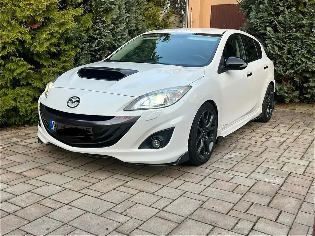 Brugt Mazda 3 260 HK (191 kW) 2012 Hvid Sedan