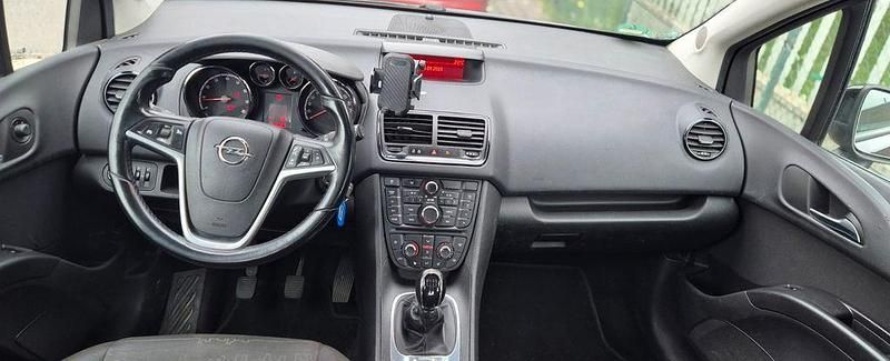 Gebraucht Opel Meriva Innovation 101 PS (74 kW) 2010 Schwarz Van / Kleinbus