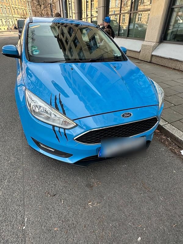 Brugt Ford Focus 125 HK (91 kW) 2016 Blå Hatchback