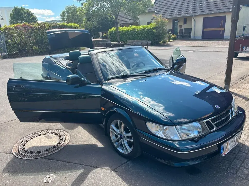 Gebraucht Saab 900 Cabriolet 185 PS (136 kW) 1995 Grün Cabrio