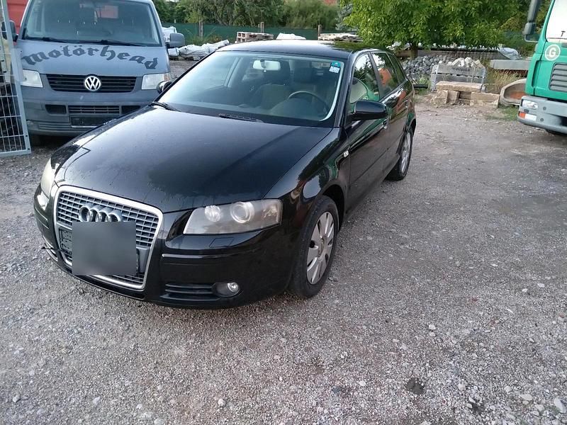 Schwarz Gebraucht 2008 Audi A3 Sportback Limousine | 2.900 € (Guter Preis) - Bild 1/4
