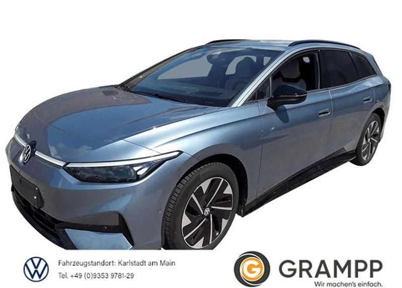 Blau Gebraucht 2024 VW ID.7 Pro Limousine | 48.690 € (Fairer Preis) - Bild 1/4