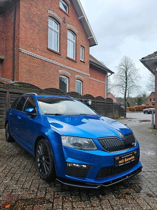 Gebraucht Skoda Octavia RS 184 PS (135 kW) 2016 Blau Kleinwagen