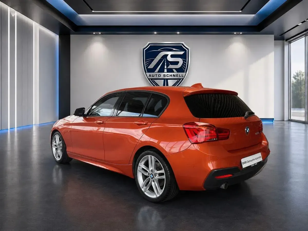 Gebraucht BMW 120 M Sport 177 PS (130 kW) 2015 Orange Kleinwagen