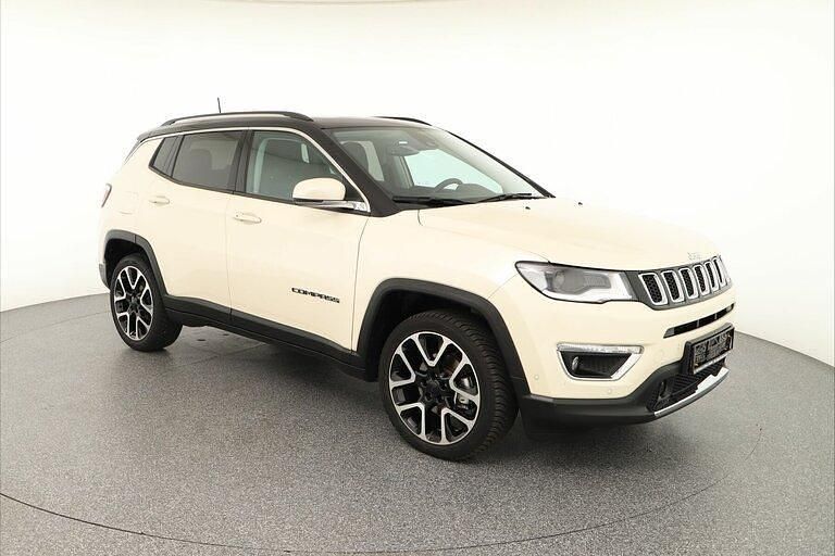 Weiß Gebraucht 2021 Jeep Compass Limited SUV | 22.460 € (Fairer Preis) - Bild 1/4