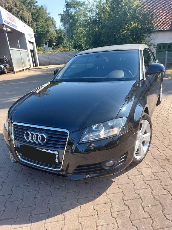 Schwarz Gebraucht 2008 Audi A3 Cabriolet Attraction Cabrio | 5.500 € (Etwas zu teuer) - Bild 1/4
