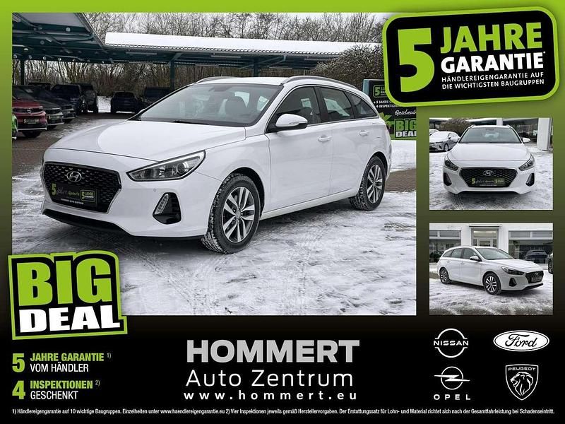 Polar white Gebraucht 2018 Hyundai i30 Style Kombi | 12.890 € (Fairer Preis) - Bild 1/4