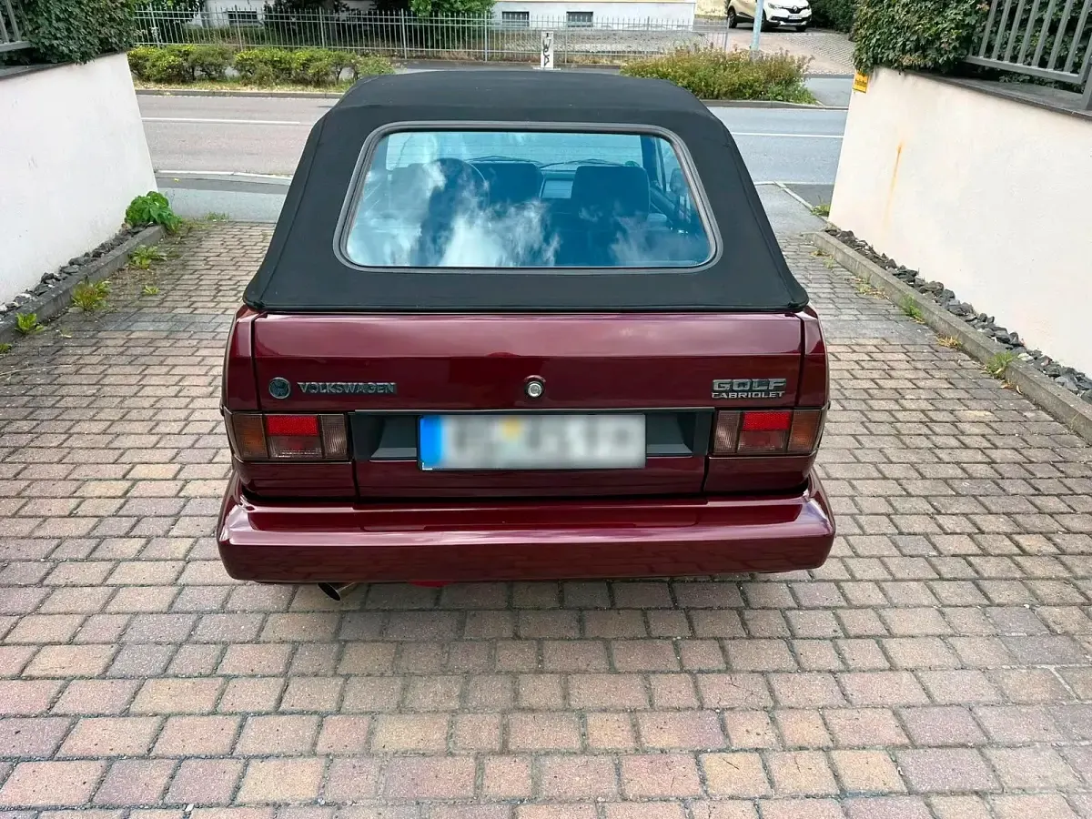 Gebraucht VW Golf Cabriolet 98 PS (72 kW) 1993 Rot Cabrio