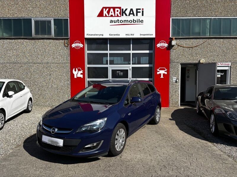 Blau Gebraucht 2012 Opel Astra Edition Kombi | 3.900 € (Fairer Preis) - Bild 1/4