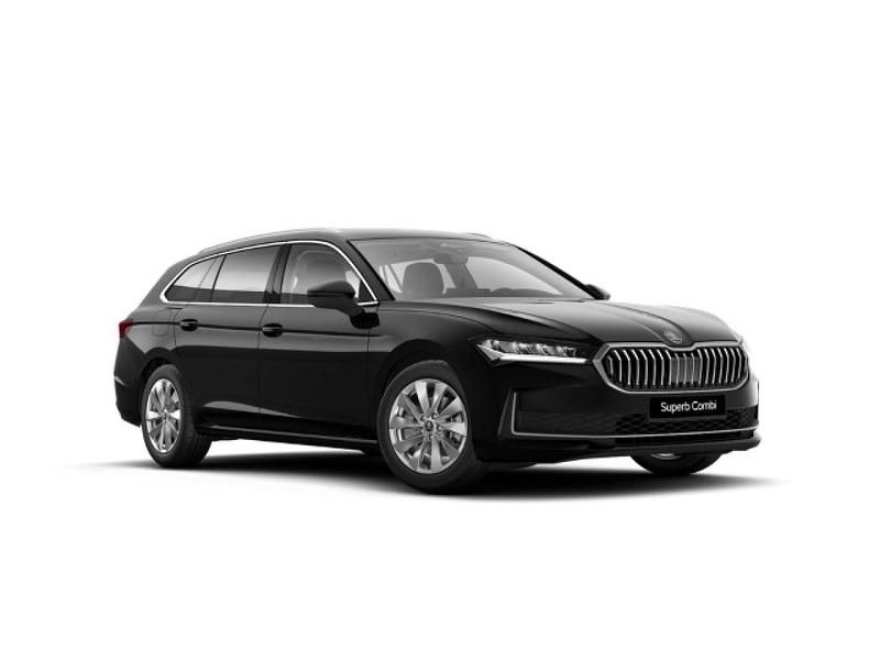 Gebraucht Skoda Superb Selection 150 PS (110 kW) 2026 Ebony schwarz metallic Kombi