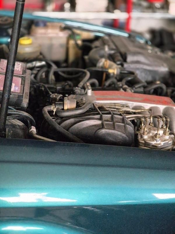 Second-hand Audi 80 133 CP (97 kW) 1992 Verde Cabrio