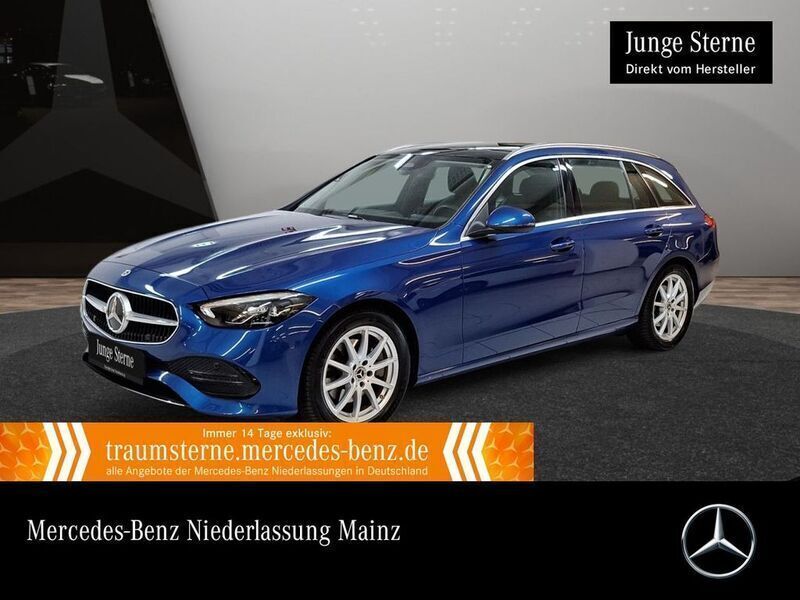 Blau Gebraucht 2021 Mercedes C220 Avantgarde Limousine | 30.990 € (Guter Preis) - Bild 1/3