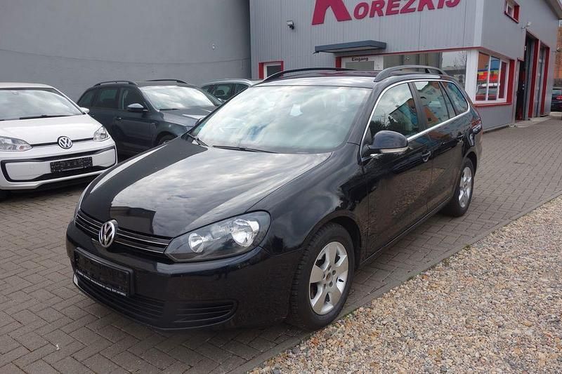 Schwarz Gebraucht 2012 VW Golf VI Comfortline Kombi | 3.500 € (Superpreis) - Bild 1/2