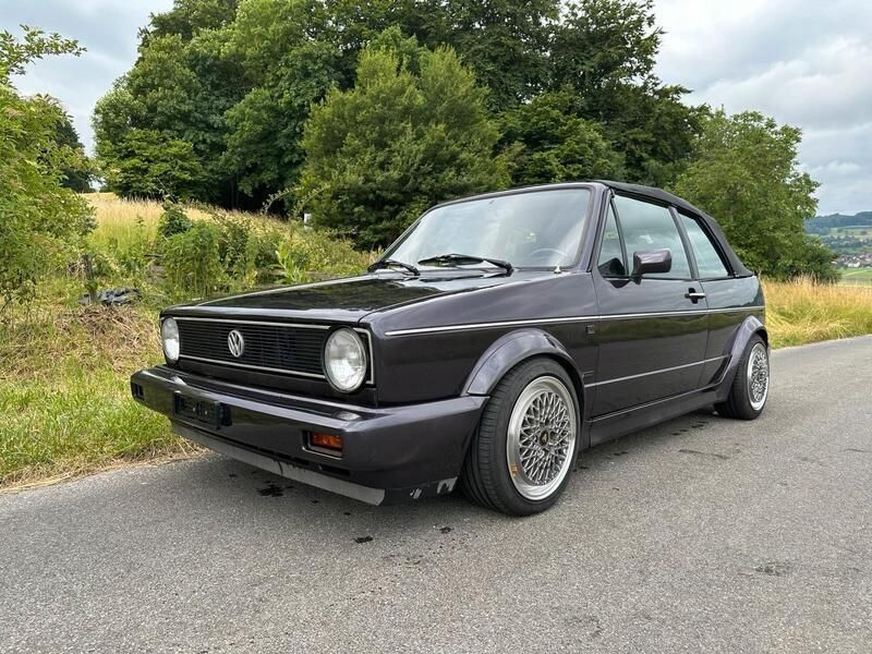 Violet Gebraucht 1993 VW Golf III Cabrio | 9.500 € - Bild 1/4